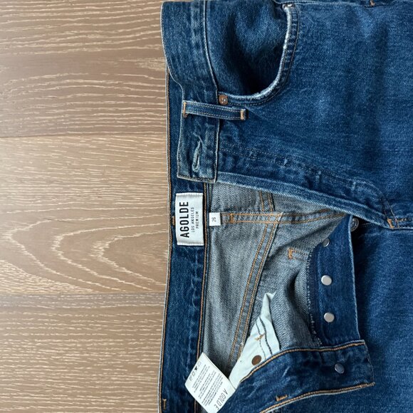 AGOLDE Riley High Rise Straight Crop - Picture 2 of 2